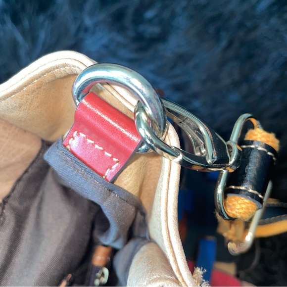 Charmes leather patchwork tote crossbody - Picture 14 of 14